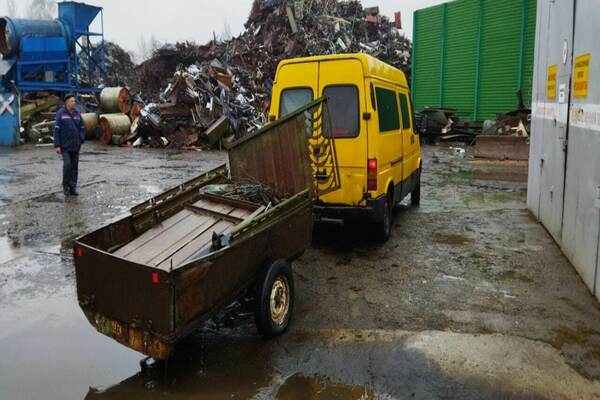 Житель Бобруйского района перевозил около 3 тонн черного металла
