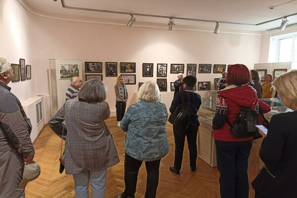 В Могилеве открылась мемориальная выставка фотохудожника Александра Сомова – много фото