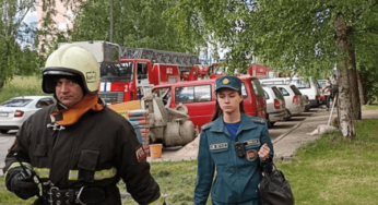 На Магілёўшчыне згарэлі кватэра, машына, сена