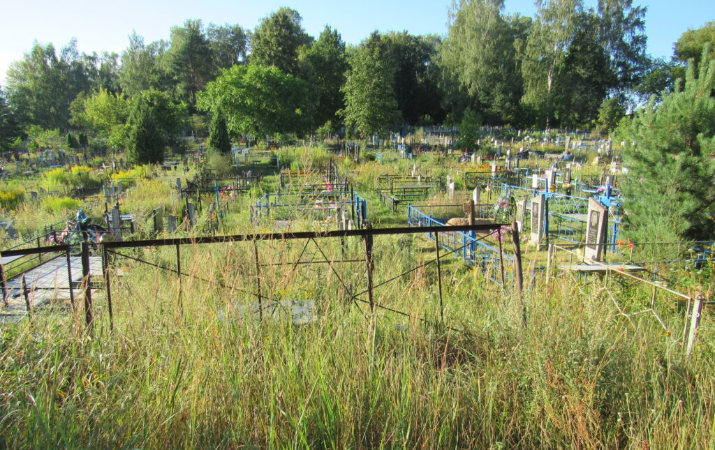 В Быхове чиновники нашли новое место для кладбища. Хоронить на нём будут цивилизованно, а тем временем старое кладбище зарастает (фоторепортаж)