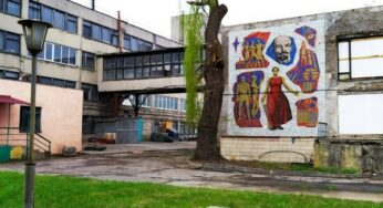 Бабруйскі абсурд – мазаіку з Леніным знішчылі ў Дзень Кастрычніцкай рэвалюцыі