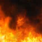 Пенсіянер загінуў на пажары ў Дрыбінскім раёне