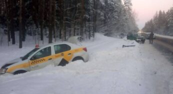Аслеп ад сонца і пратараніў машыну на ўзбочыне – ДТЗ ў Кіраўскім раёне