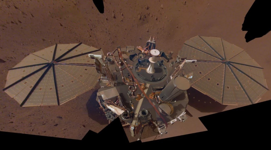 Марсаход InSight прыслаў апошняе сэлфі і развітаўся з зямлянамі