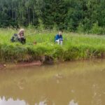 Пад Шкловам закапаюць самавольную сажалку, за якую некалькі гадоў змагаюцца мясцовыя жыхары