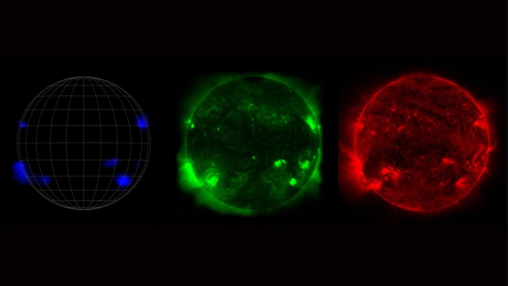 NASA зрабіла рэнтген Сонца. Здымак паказаў самыя гарачыя кропкі