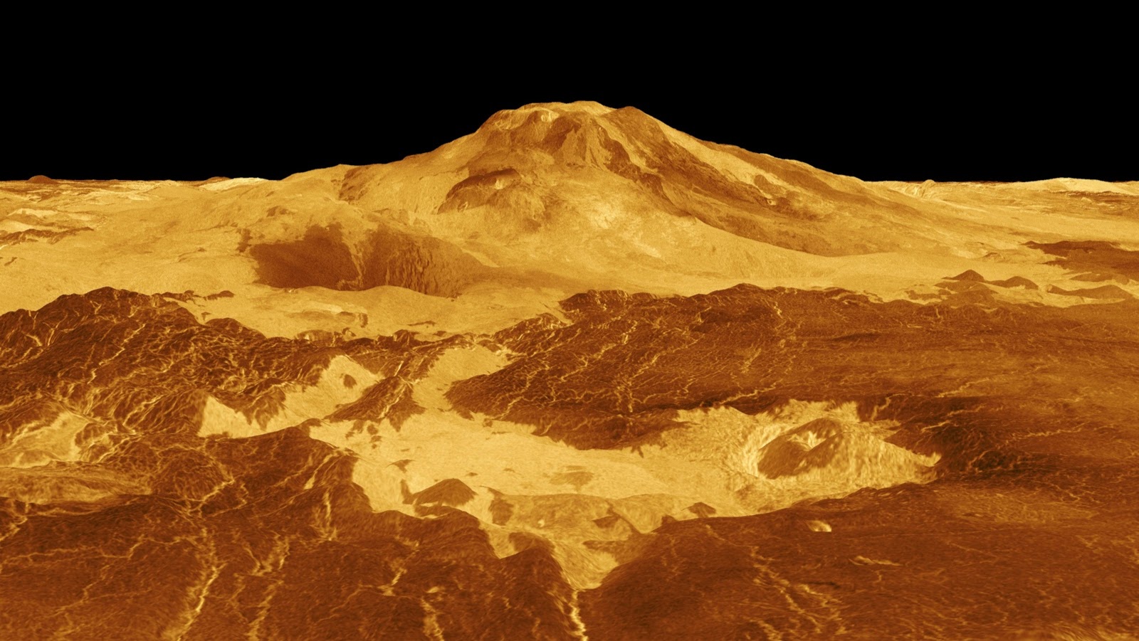 На Венеры выяўлены вулкан, які дзейнічае