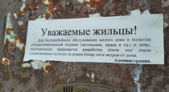 У Крычаве адміністрацыя забараняе жыхарам садзіць агароды ўшчыльную з дамамі