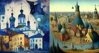 Якім бы намалявалі Магілёў Босх, Шагал, Малевіч – пагуляліся з чарговай нейрасеткай