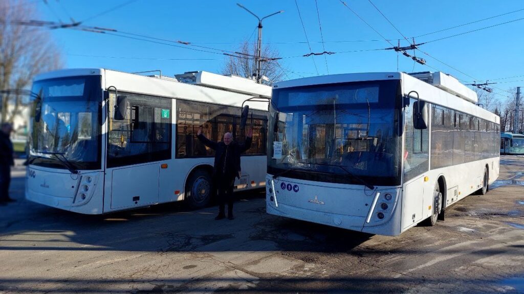 Ад заўтра ў Казіміраўку пачнуць хадзіць тралейбусы і электробусы