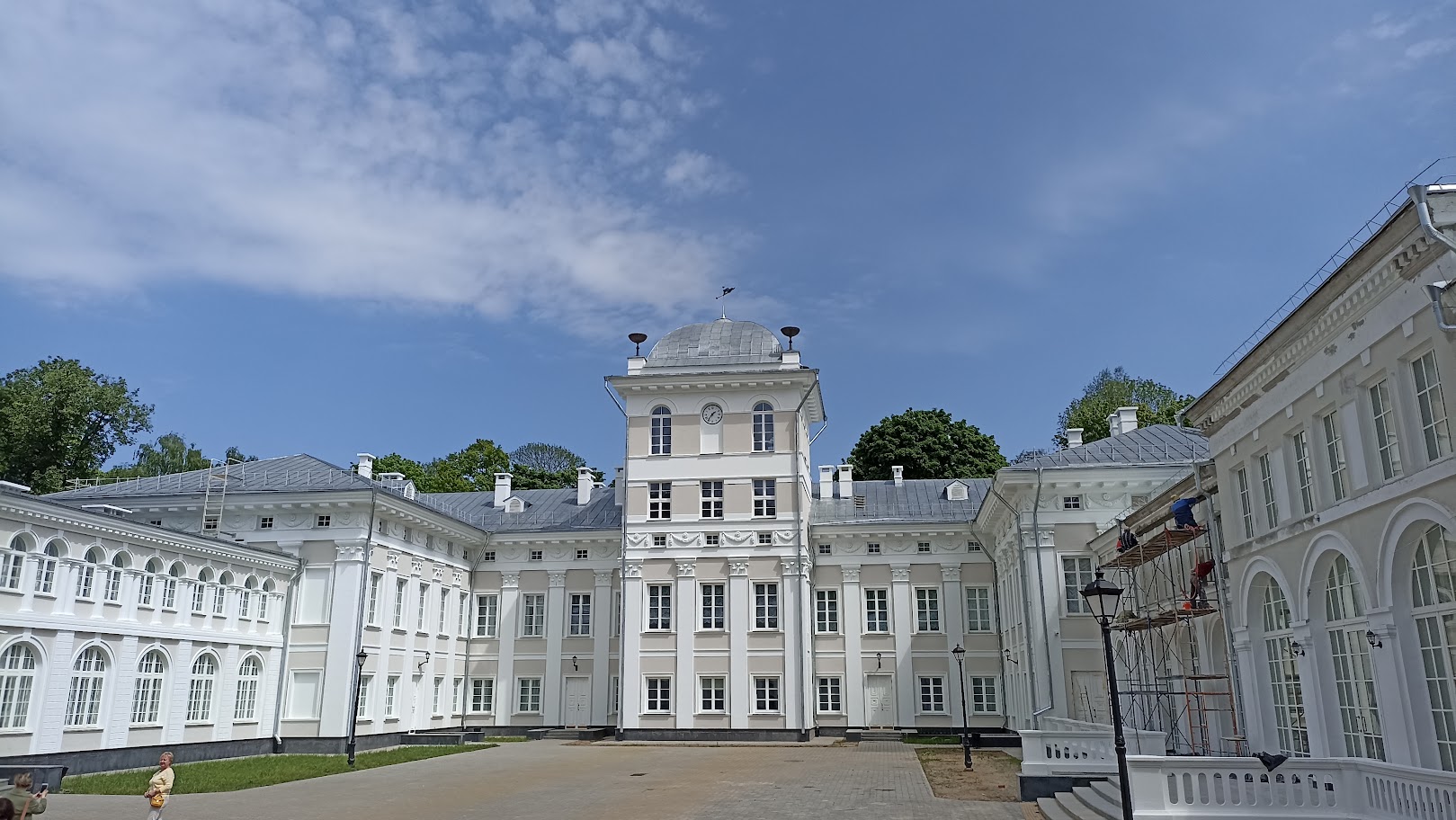 Дата адкрыцця Жыліцкага палаца не вызначана – шмат дапрацовак.