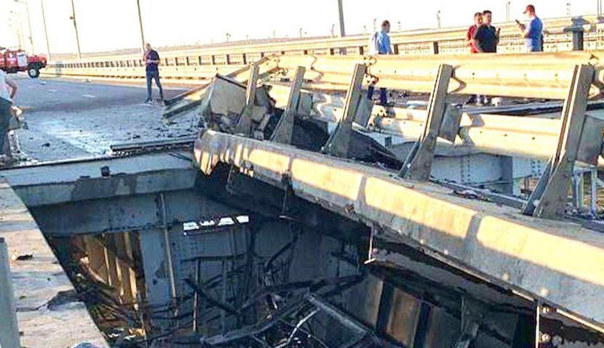 Новая атака на Крымскі мост – што вядома