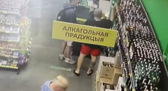 Магілёўцы скралі дарагі алкаголь у краме