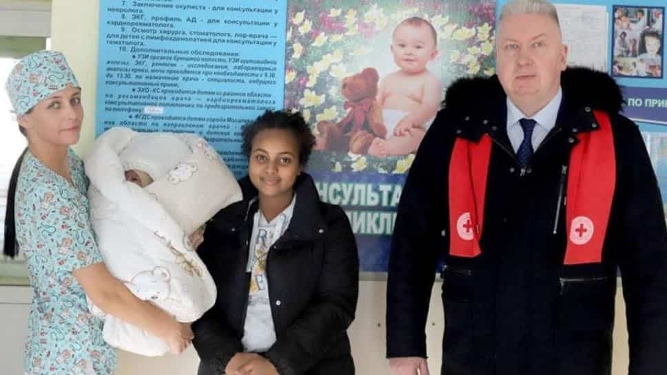 Могилевский Красный Крест отчитался о рождении эфиопки