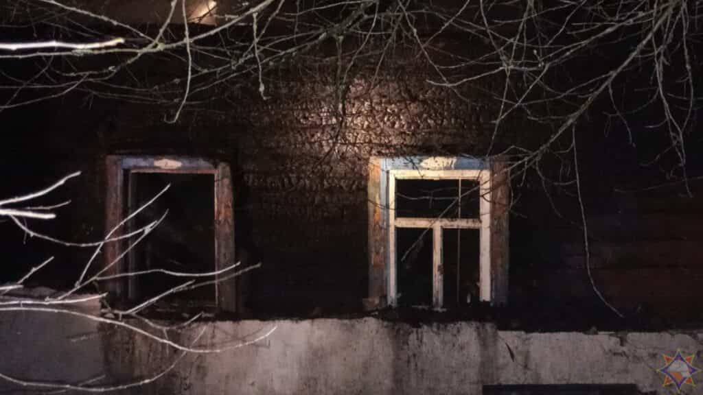 Мужчына загінуў на пажары ў Мсціслаўскім раёне