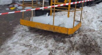 Магілёўская майстар ЖЭУ, што прыбірала снег, сама трапіла пад удар – пераламаныя робры, косці, пазванкі