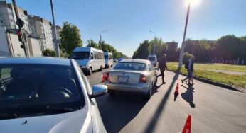На пешаходным пераходзе ў Бабруйску збілі двух дзяцей