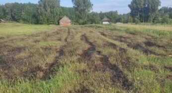 Пад Хоцімскай пенсіянерка загінула, выпальваючы траву