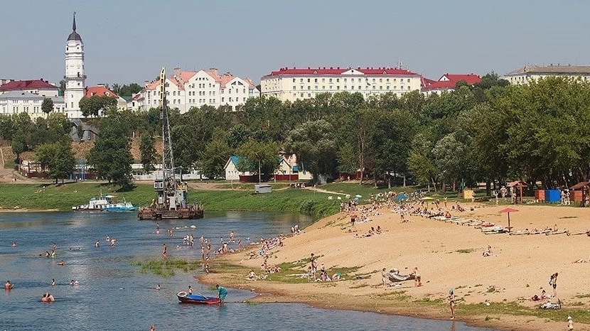 городской пляж Могилев - где купаться в могилевской области