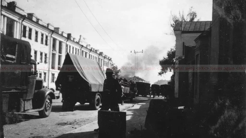 З’явіліся новыя фотаздымкі Магілёва ў першыя гадзіны пасля нямецкай акупацыі