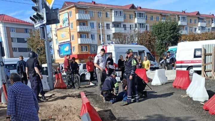 Нападзенне з нажом у Магілёве – паранены двое, нападнік затрыманы