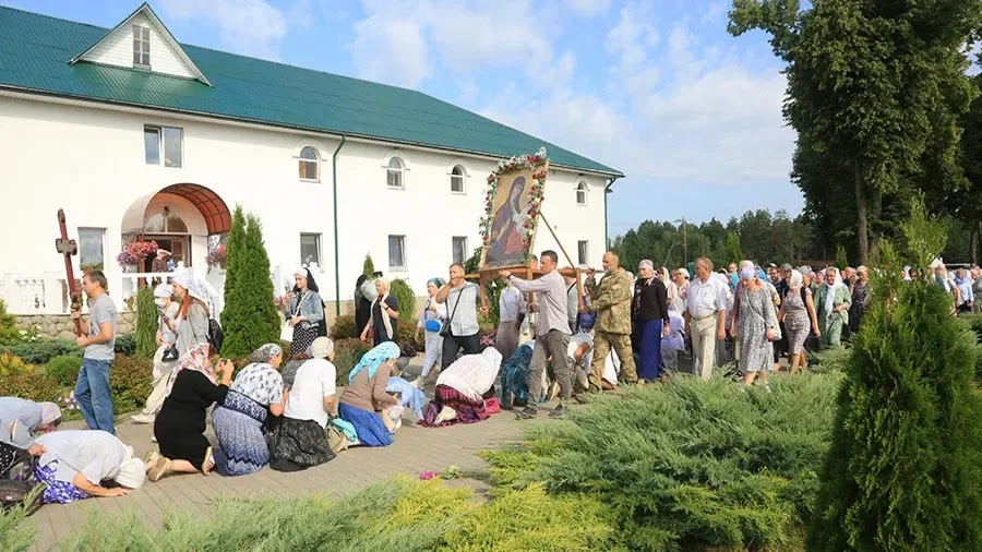 Крестный ход из Могилева в Барколабово