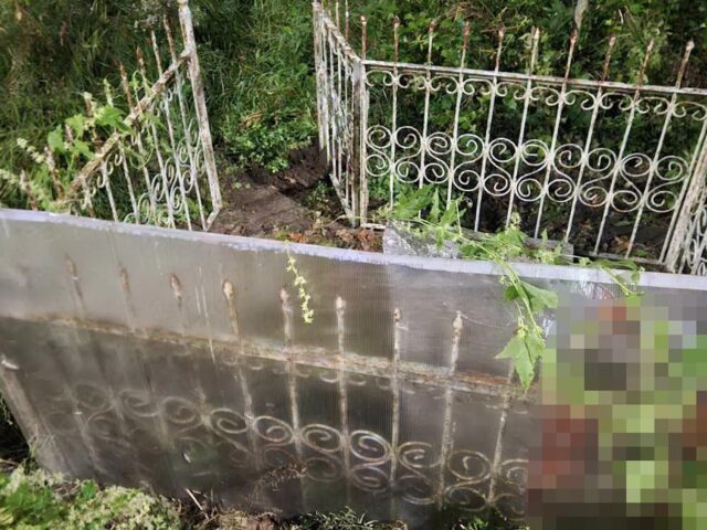 Кладбищенский ужас в Могилеве – мужчина получил травму, наткнувшись на ограду могилы