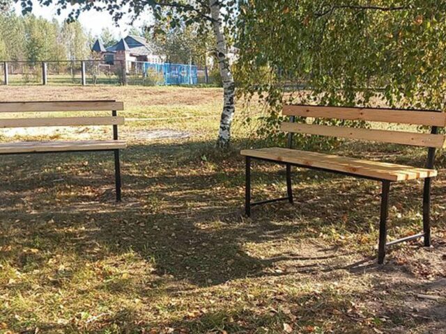 Возрождение села в Костюковичском районе начинается с надписи на беседке