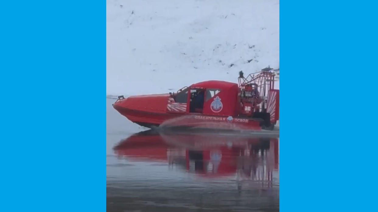 У могилевских спасателей на воде появилась аэролодка “Аллигатор”