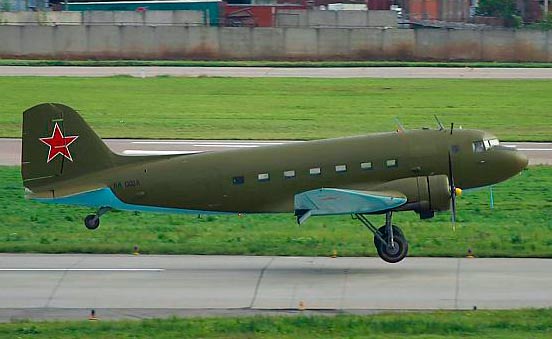 аварыя самалёта Лі-2
