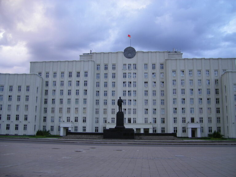 пераноса сталіцы з Мінска
