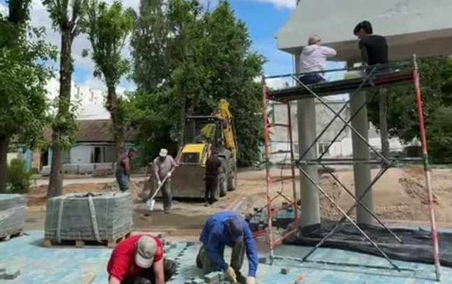 В Могилеве создают дворик в честь очередного российского города