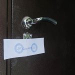 У Магілёве сілавікі апячаталі пустую кватэру палітэмігранткі
