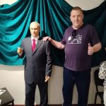 У Клімавічы прывезлі воскавага Пуціна