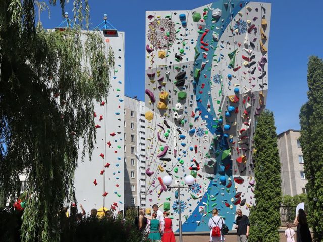 У Магілёве адкрыўся самы высокі вулічны скаладром Беларусі