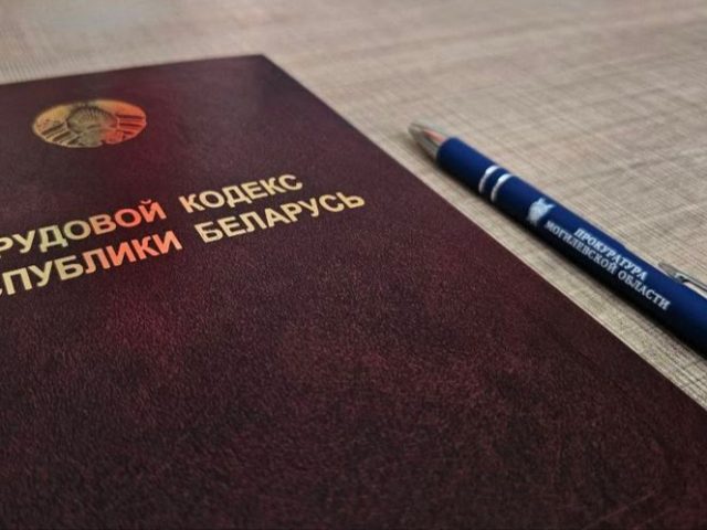 Кіраўнік хоцімскага прадпрыемства пакараны за несвоечасовую выплату заробку