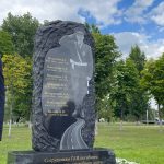 У Магілёве адкрылі памятны знак супрацоўнікам ДАІ, якія загінулі пры выкананні службовага абавязку
